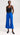 Cropped Flare Trouser in Seasonless Wool | Royal Blue