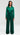 Pleated Trouser in Seasonless Wool | Emerald