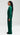 Pleated Trouser in Seasonless Wool | Emerald